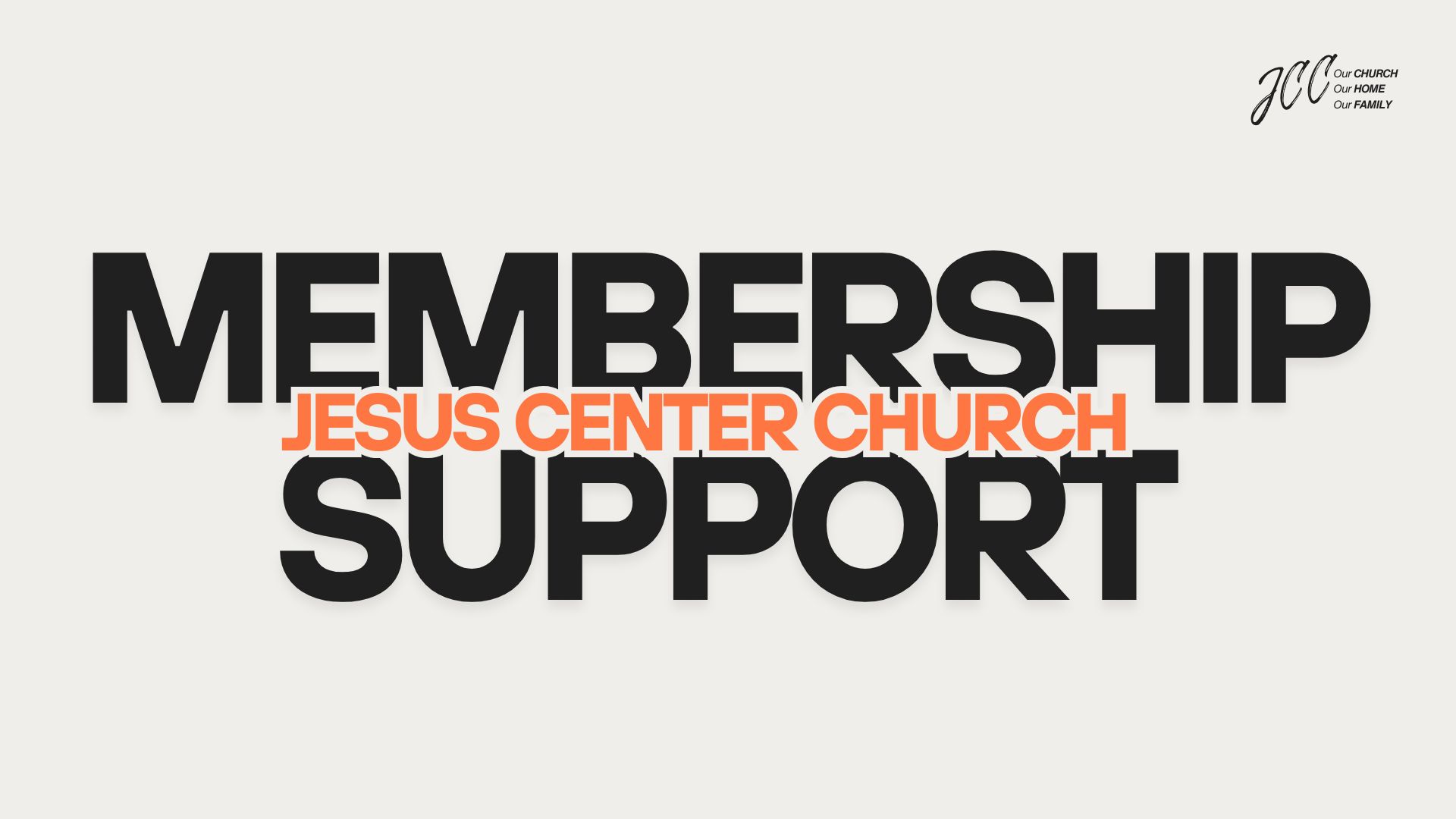 Pendaftaran Jemaat JCC